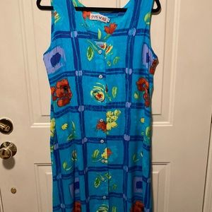 Jams world vintage midi dress.